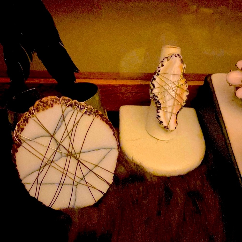 Bangle & Ring Set Real Stone - image 1